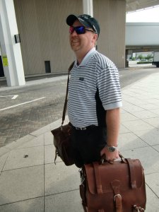 Earl with Saddleback 