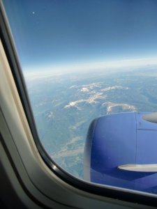 Over the Grand Canyon