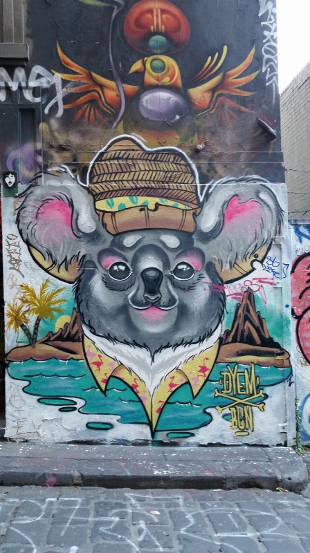 Koala Graffiti